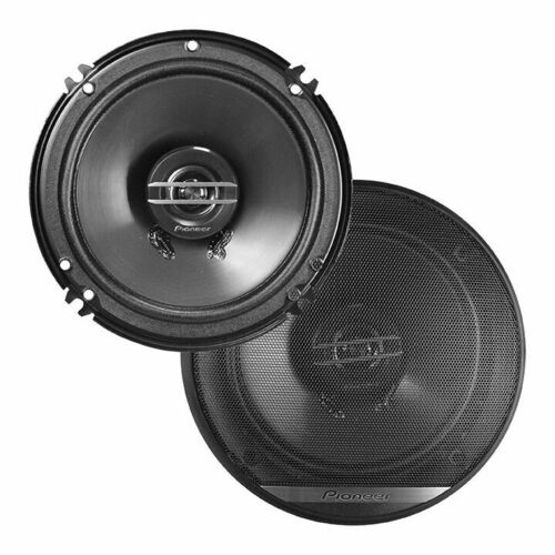 Pioneer TS-G1620F 2 Way 6.5" Front & Rear Door Speakers  + Harness & Install Speaker Adapter 1995-up Select GM Full Size Trucks & SUVs