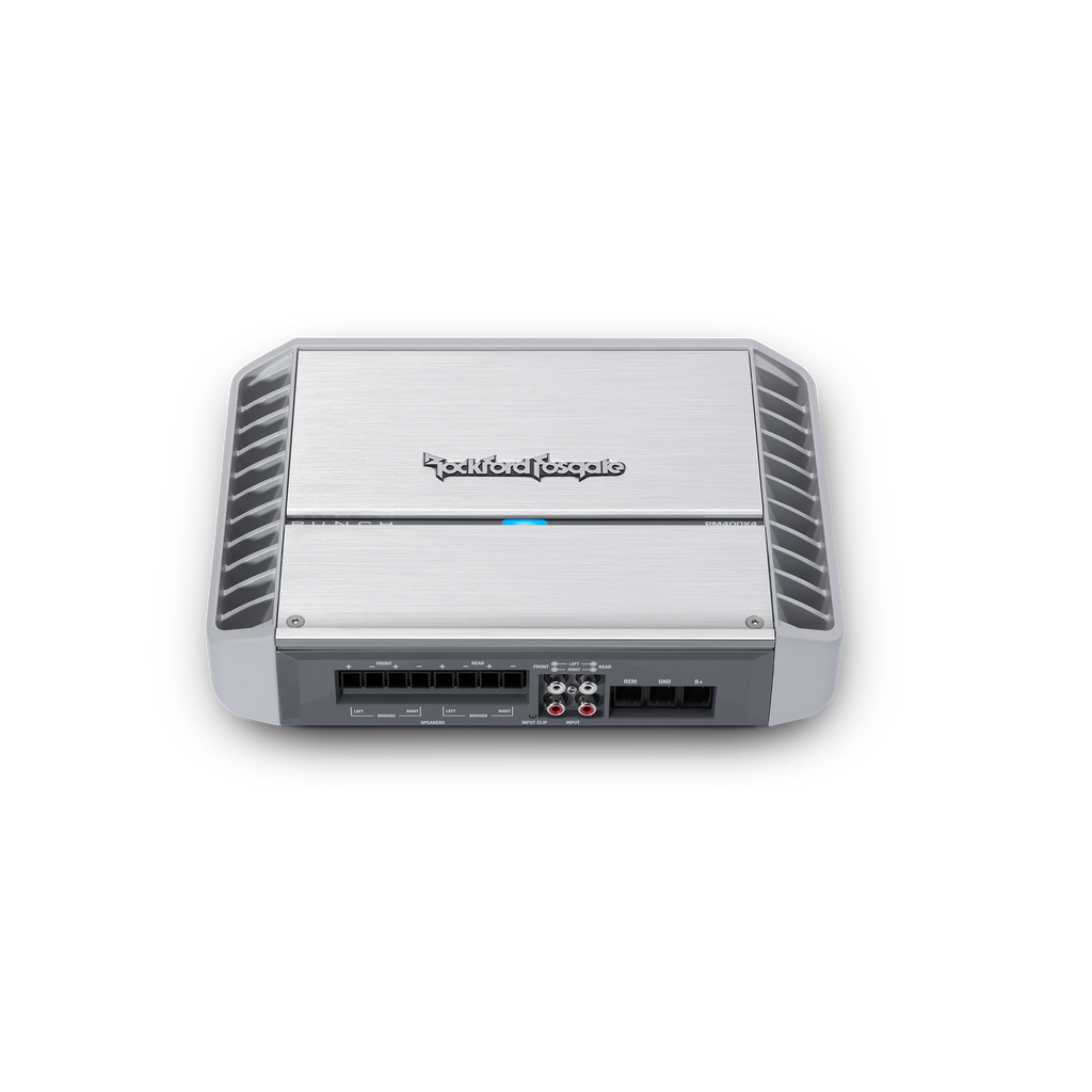 Rockford Fosgate PM400X4 Punch Marine 400 Watt 4-Channel Amplifier