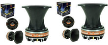 Charger l&#39;image dans la galerie, 2 MR DJ PRO-D1 High Compression Titanium Driver Bullet Tweeter Aluminum Horn