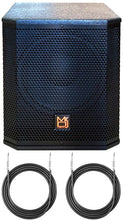 Charger l&#39;image dans la galerie, MR DJ PRO3500BT 12&quot; 3500W Pro Active Subwoofer with 2 Speaker Output Package