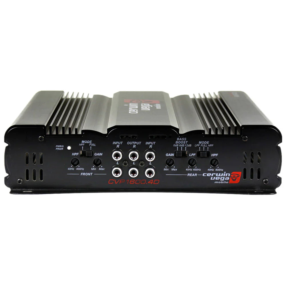 Cerwin Vega CVP1600.4D 1600 Watts CVP Series 4-Channel Class-D Amplifier