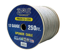 Charger l&#39;image dans la galerie, Absolute USA PROS14500 14 Gauge Speaker Wire 500&#39; 14 Gauge PRO PA DJ Car Home Marine Audio Speaker Wire Cable Spool