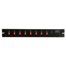 Charger l'image dans la galerie, Mr. Dj PSC108 Power Switcher Surge Protectors <br/>Rack Mountable 8 Port Power Switcher Surge Protectors ON / OFF Power Center