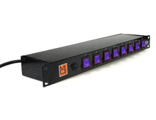 Load image into Gallery viewer, MR DJ PSC350 Rack Mountable 8 Port Power Switcher Surge Protectors ON / OFF Power Center