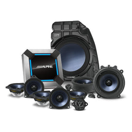 Alpine PSS-TSLA-213 11-Speaker Sound System Fit 2018-21 Tesla Model 3 with Factory Base Audio Bundle