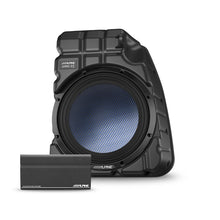 Load image into Gallery viewer, Alpine PSS-TSUB-T3A 10” Subwoofer &amp; Amplifier Upgrade Kit for 2017-2023 Tesla Model 3
