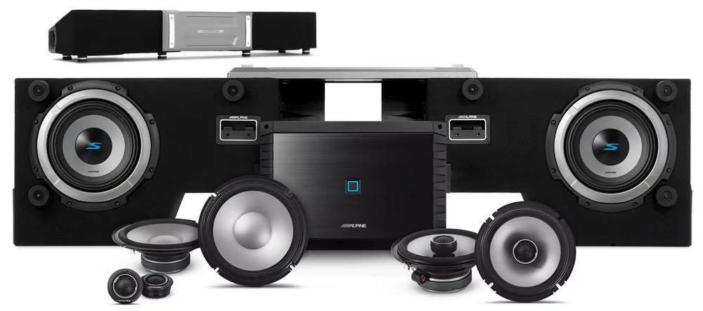 Alpine PSS-23FORD-F150BO 8-Speaker Upgrade Kit Fits select 2018-25 Ford F-150