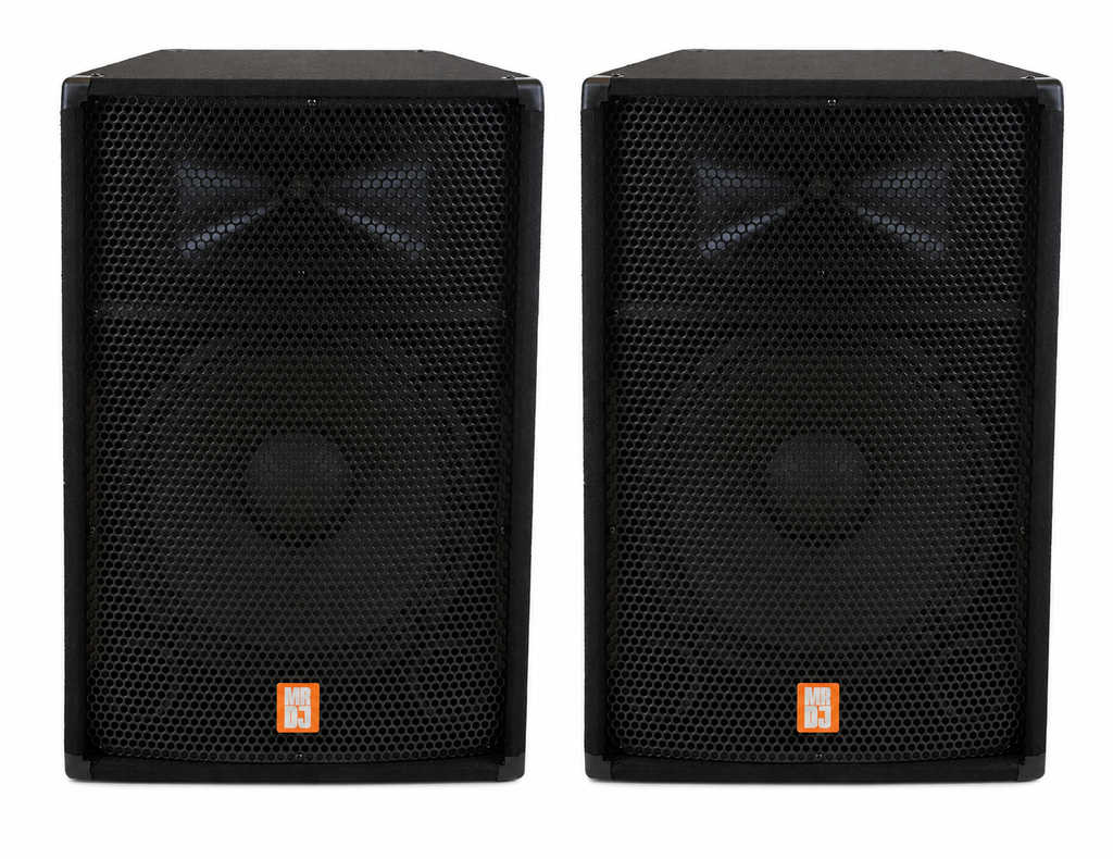 2 MR DJ PSS2500 Single 18" Passive 2500 Watts 2-Way DJ/PA PRO Audio Loudspeaker