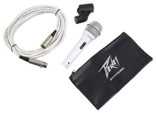 Charger l'image dans la galerie, Peavey PV®i 2W Microphone – XLR cable Dynamic Vocal Microphone with XLR Cable - White