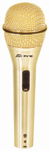 Load image into Gallery viewer, Peavey PVI 2G Gold Cardioid Unidirectional Dynamic Vocal Microphone with XLR Cable