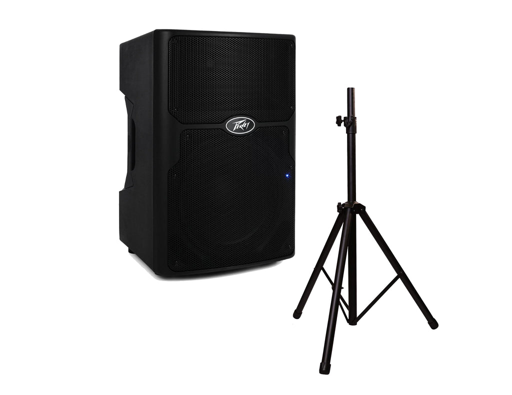 Peavey PVXP15 DSP Bluetooth 15" 980W Powered Speaker 1.4" Driver+ Speaker Stand