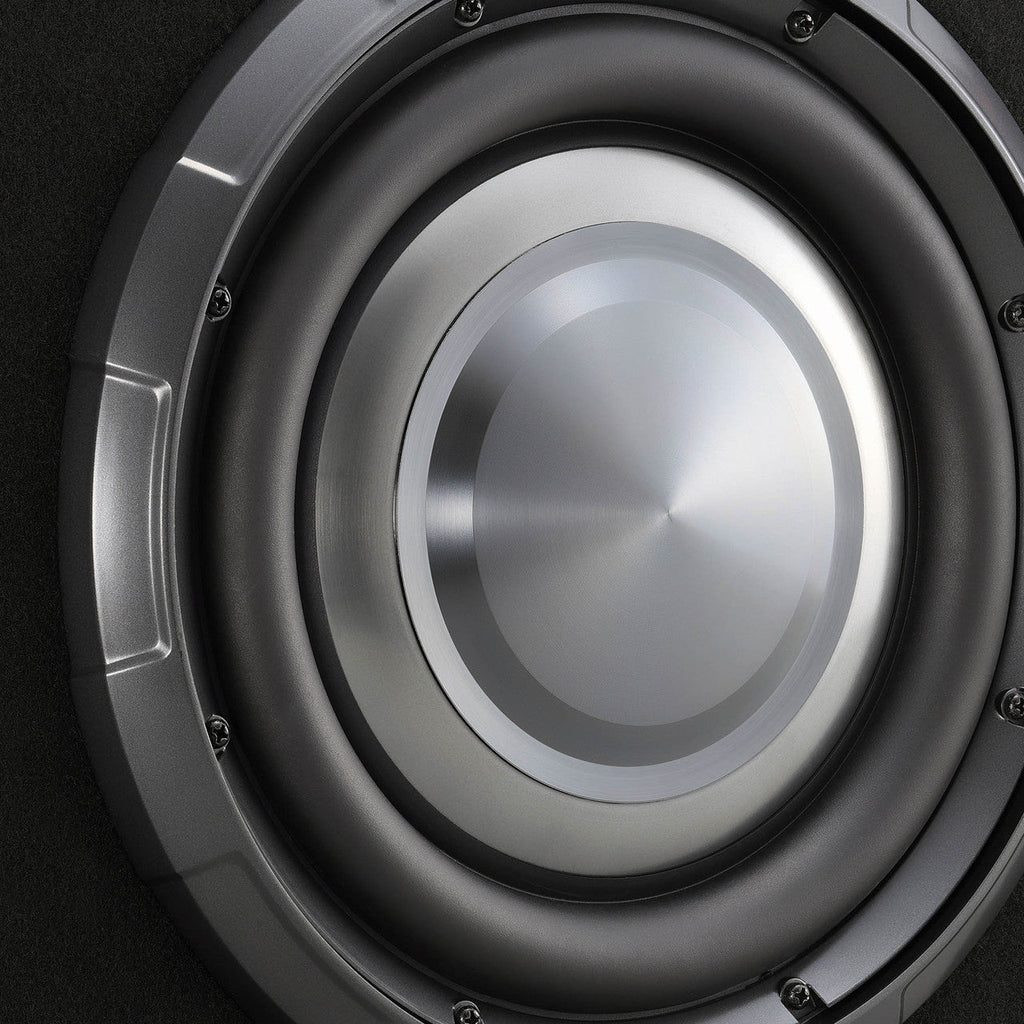 Alpine PWV-SB10 10" BassRev Powered Subwoofer Enclosure Bundle