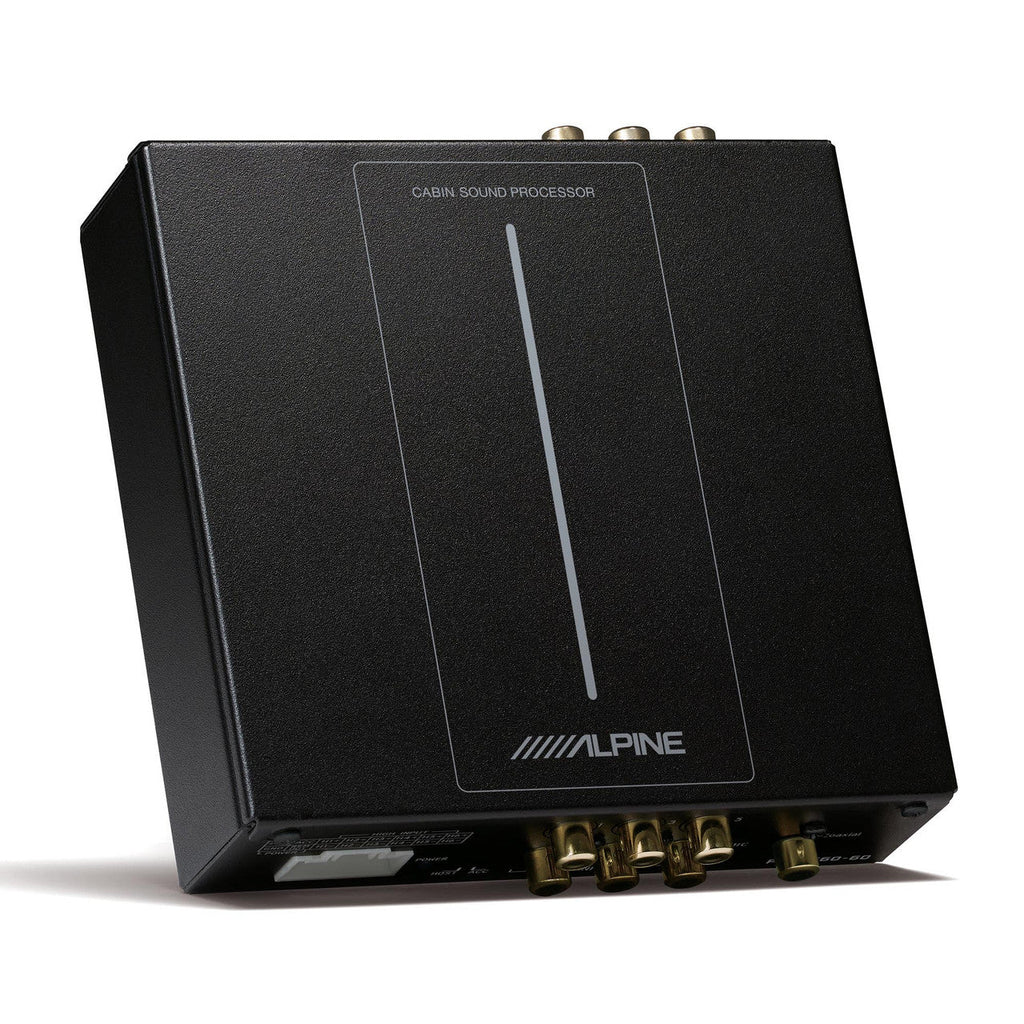 Alpine PXE-C60-60  OPTIM-6 6-Ch Digital Sound Processor with Automatic Sound Tuning
