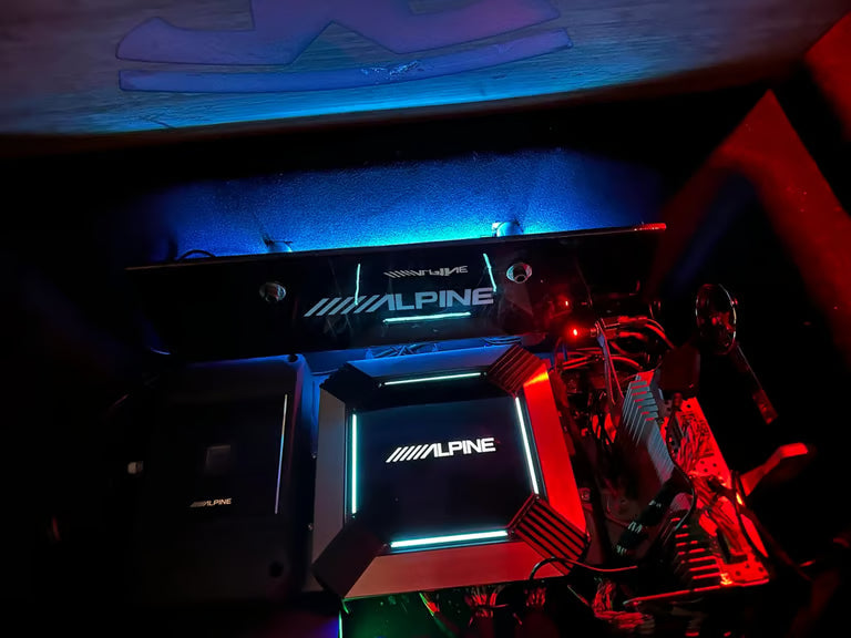 Alpine PXE-X121-12EV 12-Channel Hi-Res Digital Sound Processor and Amplifier
