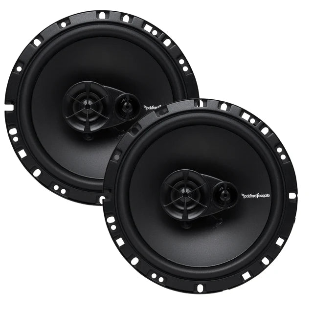 4 Speakers Rockford Fosgate R165X3 6.5" 180W 3 Way Car Audio Coaxial Speakers Stereo