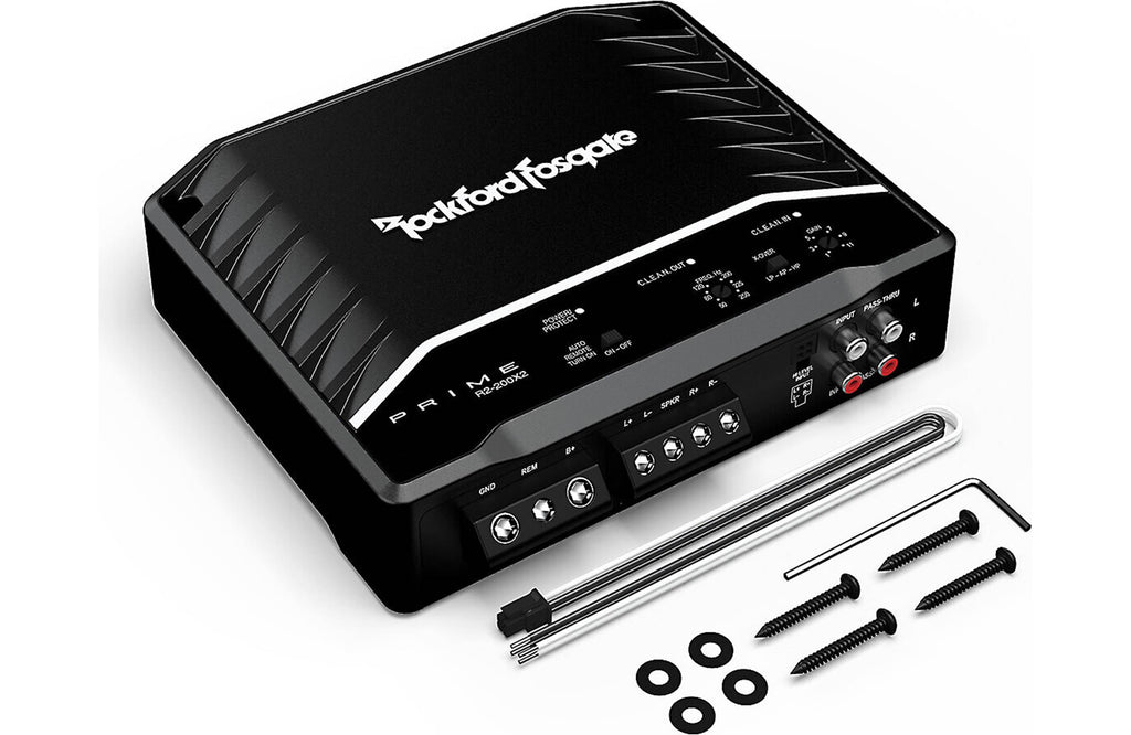 Rockford Fosgate R2-200X2 Prime Series 2-channel car amplifier 50 watts RMS x 2