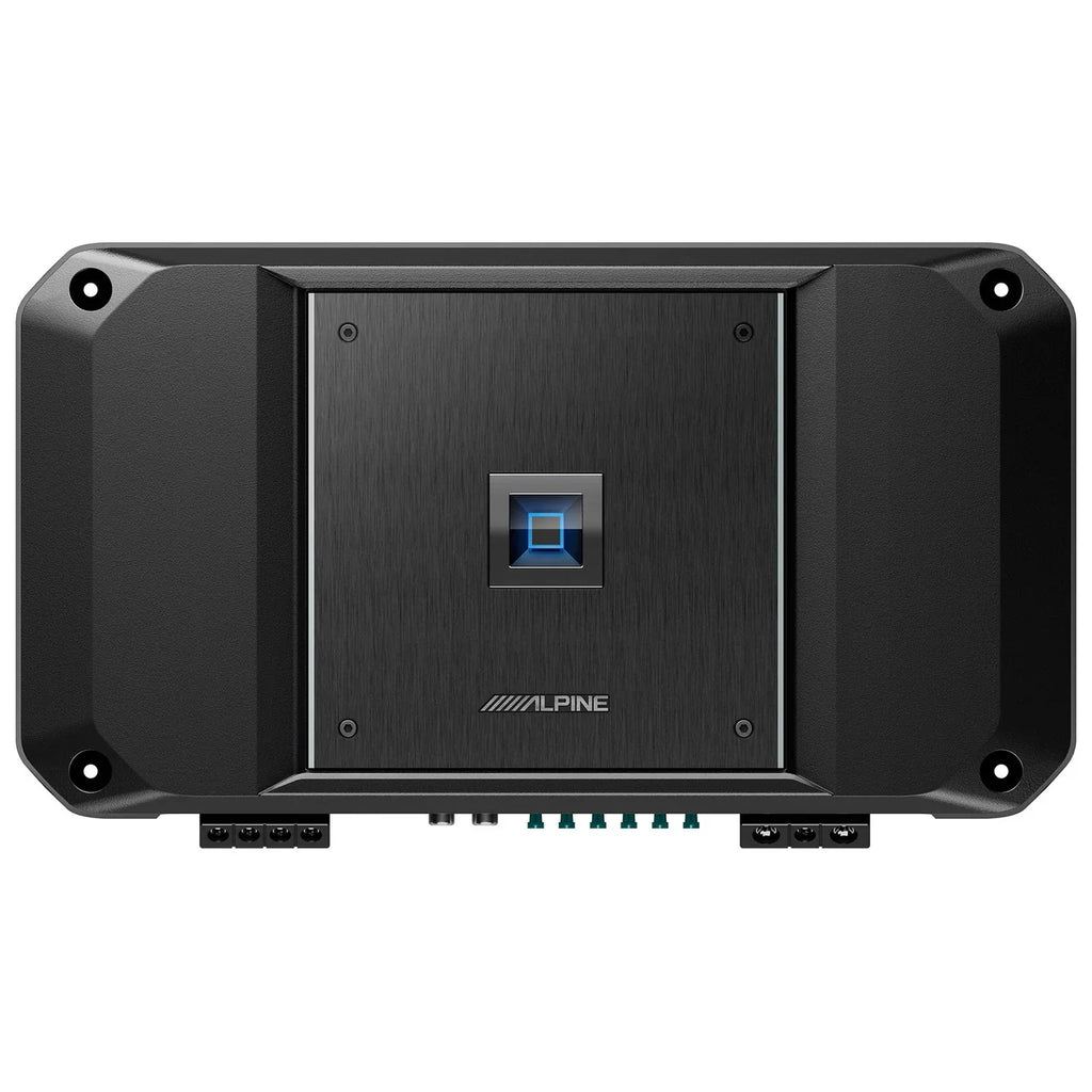 Alpine HDA-F60+R2-A150M Status Hi-Res 4-Ch & Mono Sub Amp Bundle