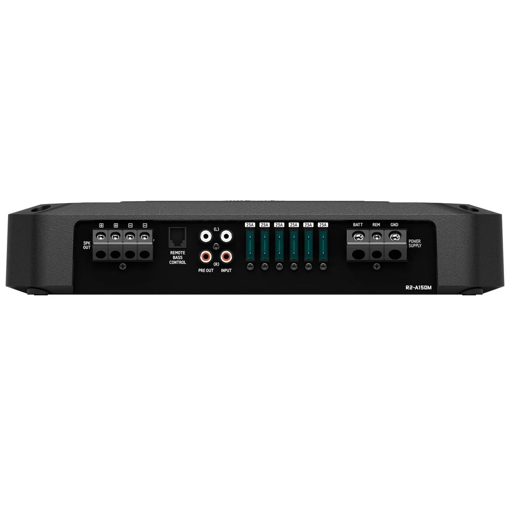 Alpine HDA-F60+R2-A150M Status Hi-Res 4-Ch & Mono Sub Amp Bundle