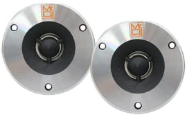 MR DJ HDT500S 600W Pair Slim 4-Inch Titanium Bullet High Compression Tweeter with 54 Ounce Ferrite Magnet