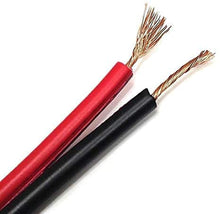 Load image into Gallery viewer, 25&#39; Ft. 18 GA Gauge Red Black Stranded 2 Conductor Speaker Wire Car Home Audio