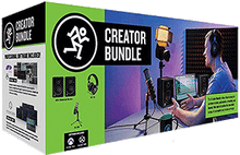 Charger l'image dans la galerie, Mackie Creator Bundle USB microphone, studio monitors, and headphones