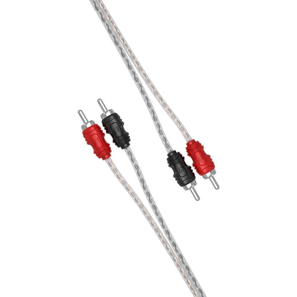 Cerwin Vega RHY2M HED-1 Female to 2 Male 1 Pair Twisted RCA Cable W/single Molded Ends