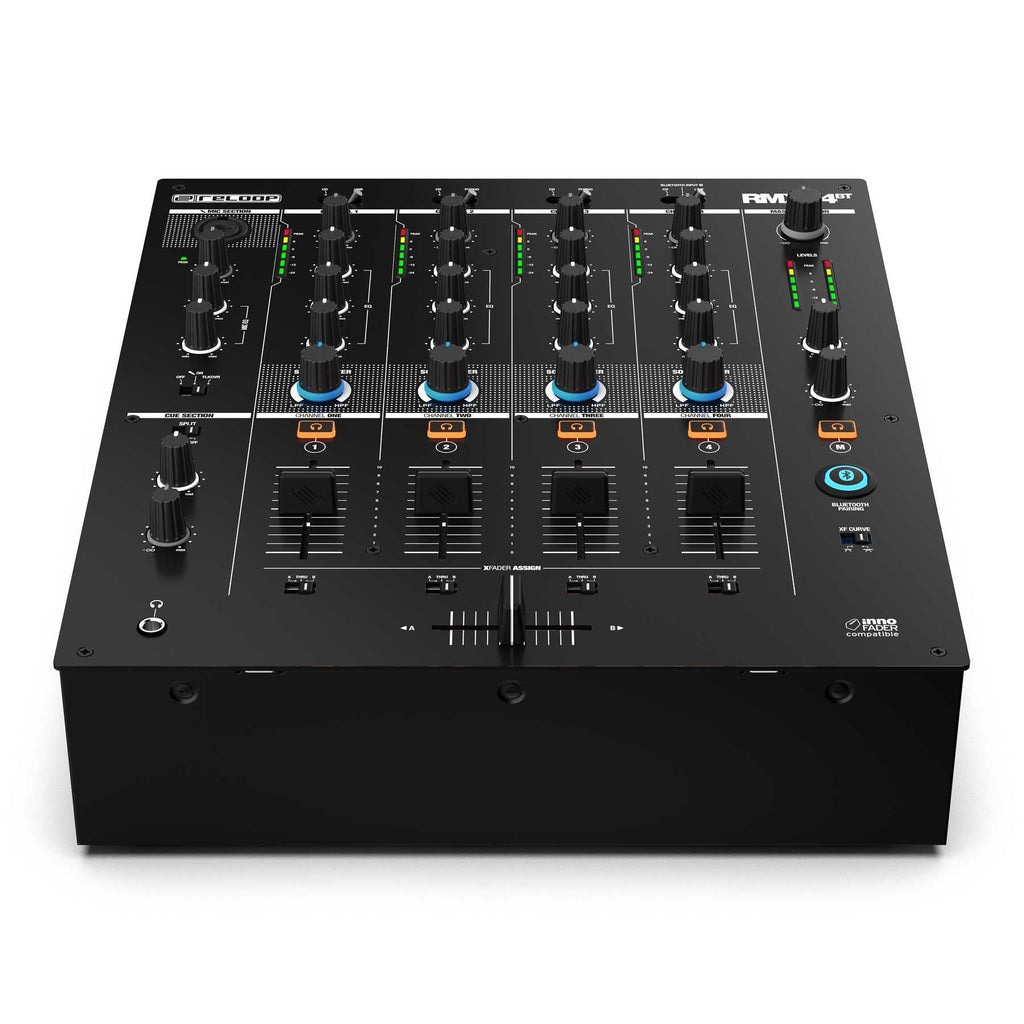 Reloop RMX-44BT 2-Channel Mixer Smart Connectivity Bluetooth Input with Cue Function