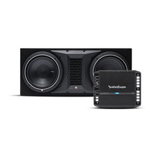 Load image into Gallery viewer, Rockford Fosgate Punch P300X1 &amp; P1-2X12&lt;BR/&gt;Mono subwoofer Amplifier with Punch P1 Ported Loaded Enclosure Subwoofer Package