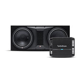 Rockford Fosgate Punch P300X1 & P1-2X12<BR/>Mono subwoofer Amplifier with Punch P1 Ported Loaded Enclosure Subwoofer Package
