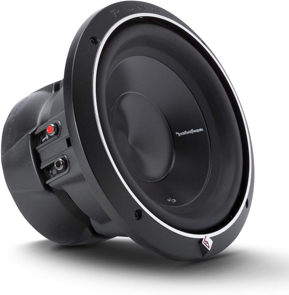 2 Rockford Fosgate Punch P3D4-15  Punch P3 15" car subwoofer with dual 4-ohm voice coils 1200-Watt Peak (600W RMS)