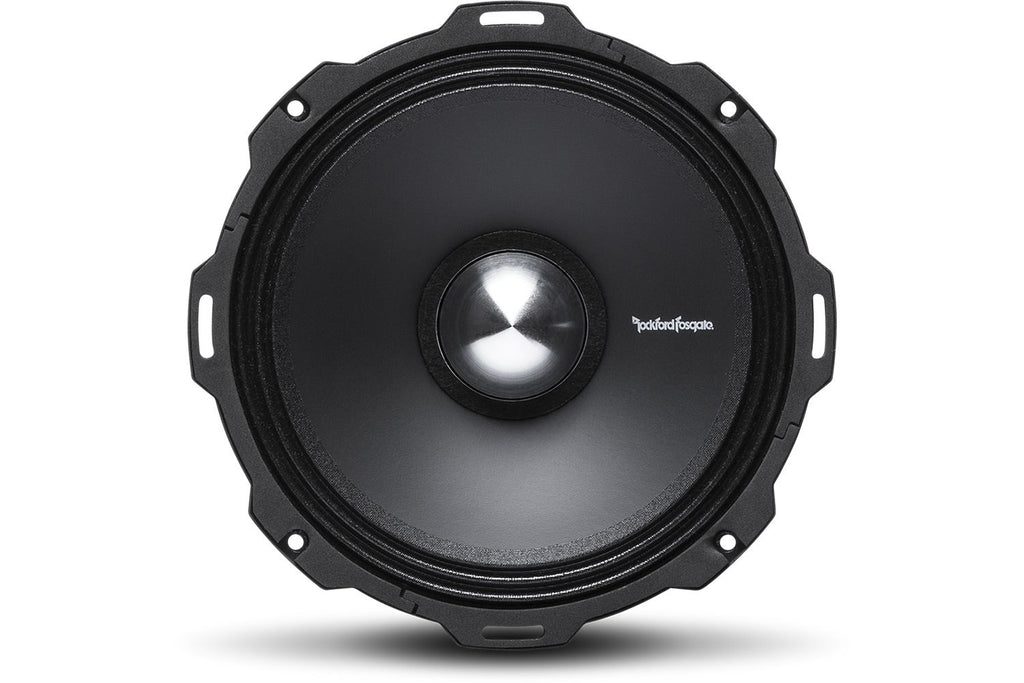 Rockford Fosgate Punch Pro PPS4-8 250W Peak 8" Single Punch Pro Series 4-Ohm High SPL Midrange Speaker