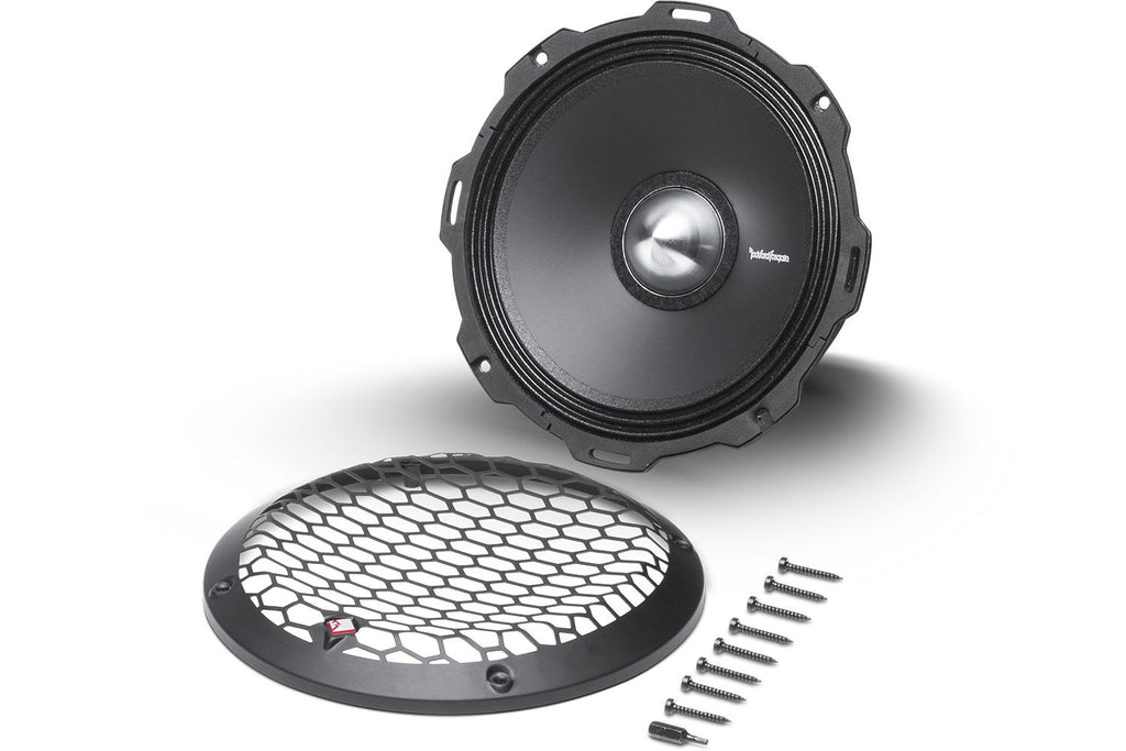 2 Rockford Fosgate PPS4-8 8-Inch 500 Watt 4-Ohm Midrange Car Stereo Speakers