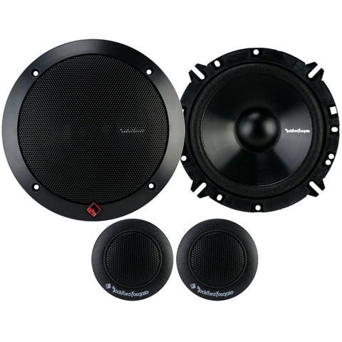 2 Rockford Fosgate PRIME R165-S 160W Peak 80W RMS 6.5" 2-Way PRIME Series Component Car Audio Speaker System