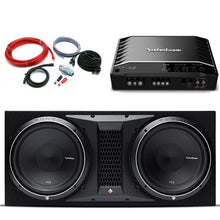 Charger l&#39;image dans la galerie, Rockford Fosgate P2-2X12 R2-750X1 Package Bass 1600W