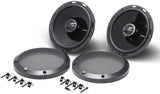 Pair of Rockford Fosgate P1650 6.5'' 2-Way Full Range Car Audio Coaxial Speakers