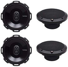 Charger l&#39;image dans la galerie, 2 Rockford Punch P1675 Speaker 220W 6 3/4&quot; 3-Way Punch Series Full-Range Coaxial Car Speakers