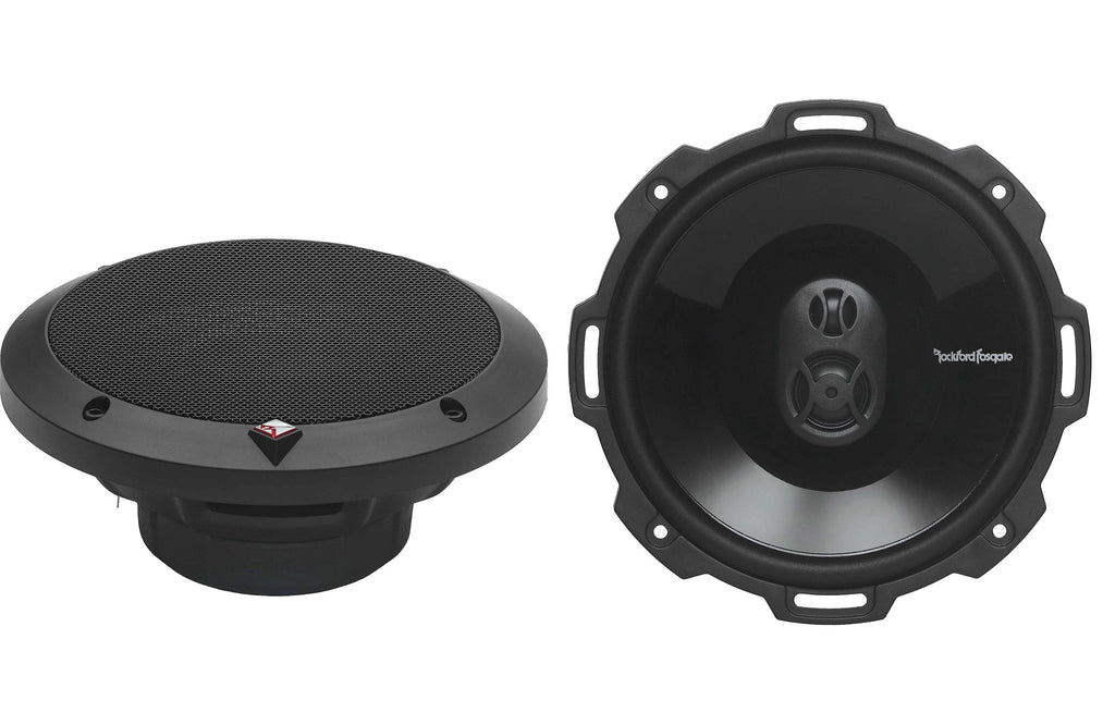 2 Rockford Punch P1675 Speaker 220W 6 3/4" 3-Way Punch Series Full-Range Coaxial Car Speakers