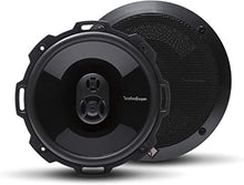 Charger l&#39;image dans la galerie, 2 Rockford Punch P1675 Speaker 220W 6 3/4&quot; 3-Way Punch Series Full-Range Coaxial Car Speakers