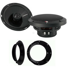 Load image into Gallery viewer, Rockford Fosgate Punch 6.5&quot; 2-Way Full Range Speaker Kit For Harley Touring 2014-UP &amp; American Terminal Speaker Adapter Install Kit Stereo Radio