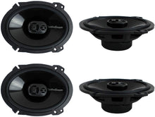 Load image into Gallery viewer, 2 Rockford Fosgate Punch P1683&lt;BR/&gt; 260W Peak (130W RMS) 6&quot; x 8&quot; Punch Series 3-way Full Range Coaxial Speakers (2 Pair)