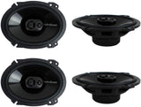 2 Rockford Fosgate Punch P1683<BR/> 260W Peak (130W RMS) 6