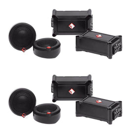 2 Pair Rockford Fosgate Punch P1T-S 240W Peak (120W RMS) 1