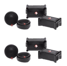 Charger l&#39;image dans la galerie, Rockford Fosgate P1T-S 1&quot; 240 Watt Dome Car Audio Stereo Tweeter Systems 4 Pack