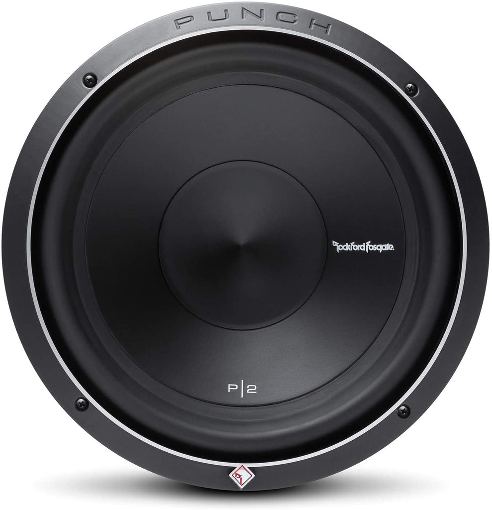 2 Rockford Fosgate Punch P2D2-10 10" Inch 1200 Watt Dual 2 Ohm Car Subwoofers