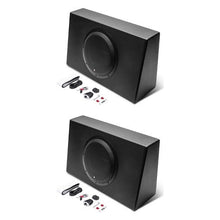 Load image into Gallery viewer, 2 Rockford Fosgate P300-12 12&quot; 300 Watt Single Powered Subwoofer Sub Enclosure