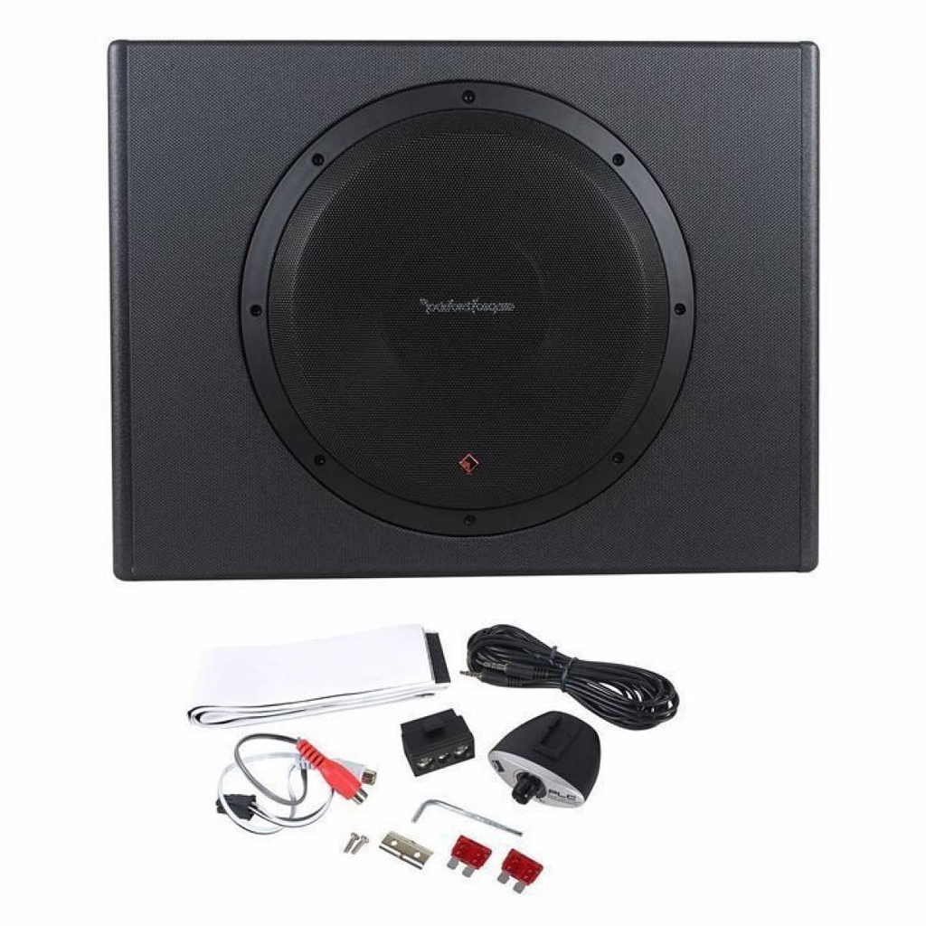 New Rockford Fosgate P300-12 12" 300 Watt Single Powered Subwoofer Sub Enclosure