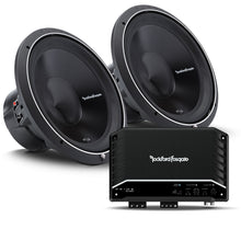 Load image into Gallery viewer, Rockford Fosgate Prime R2-1200X1 &amp; 2 P3D4-15 package &lt;br/&gt; 1200W RMS x 1 at 1 ohm monoblock subwoofer amplifier &amp; 2 P3D4-15 15&quot; subwoofer
