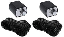 Load image into Gallery viewer, 2 Rockford Fosgate PEQ Wired Remote Bass and Treble Knob EQ for Punch Amps