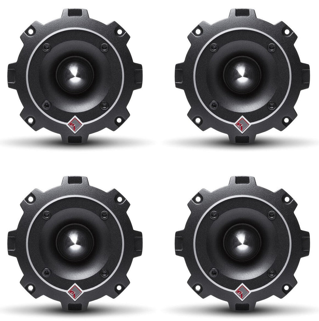 4 Rockford Fosgate 1.5" Horn 100 Watt Heavy Duty Car Power Bullet Tweeter PP4-T