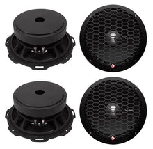 Charger l&#39;image dans la galerie, 2x PPS4-8 ROCKFORD FOSGATE PUNCH 8&quot; PRO HIGH SPL MID-RANGE SPEAKER 4-OHM